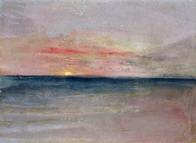 Sonnenuntergang von Joseph Mallord William Turner